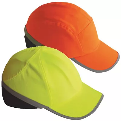 Portwest Hi Vis Bump Cap Safety Work Wear Hard Hat Head Protection Baseball PW79 • £11.41