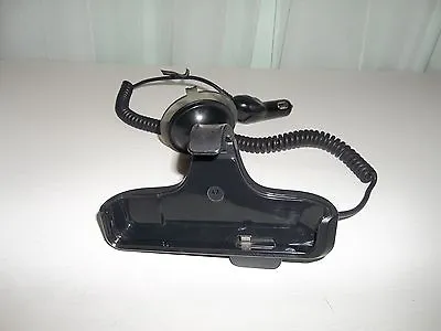 Motorola Bionic Phone Windshield Mount Dock W/Charger SLU50-60318 • $5.99