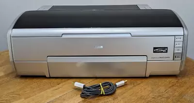 Epson Stylus Photo R2400 Digital Photo Inkjet Printer- Untested Powers On No Ink • $174.99