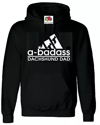 Dachshund Dog Hoody Sweatshirt Dad • $38.57