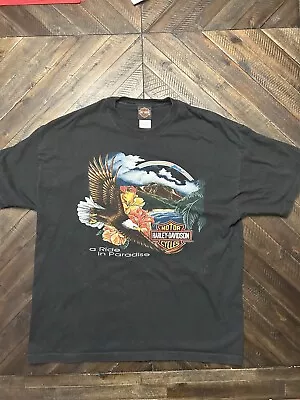 Vintage Harley Davidson T Shirt Mens Xl 2003 Maui Hawaii • $65