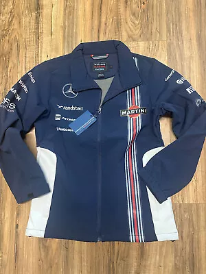 NWT Williams Martini Radstad RACING JACKET Womens Formula 1 Size Small Lined • $39.99