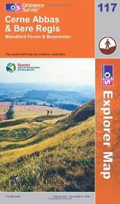 Cerne Abbas And Bere Regis Blandford Forum And Beaminster (OS Explorer Map): Sh • £4.90