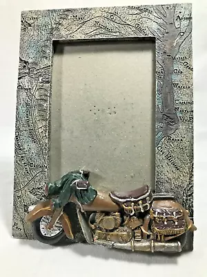 3D Motorcycle 4  X 6  Tabletop/Shelf Photo Holder Frame • $19.95