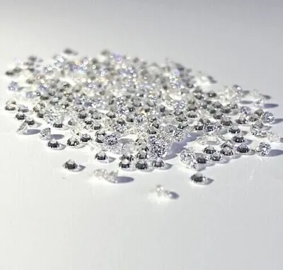 Loose CVD Lab-Grown Diamond 2.40 Mm Round D - IF Certified Diamond 18 Pcs Lot • $0.99