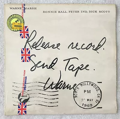 SEALED Warne Marsh ‎– Release Record. Send Tape Wave ‎- LP 6 Uk Press • $50