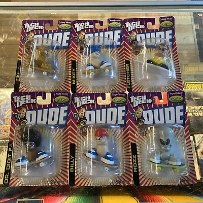 Tech Deck Dude Crew 2 (LOT OF 6) SET  Complete Set Sealed NOS • $110