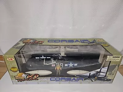 Vintage 21st Century Toys 1:18 Scale F4y-1D Corsair Fighter Plane NIB • $299.99