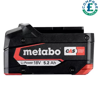 Metabo 625028000 18V Li-Power 5.2Ah Battery • £66.89