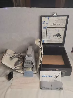 Vintage HOLLYWOOD  VIBRA-TONE HV-1700 Fischer Electric Vibrating Massager W/Box • $29.99