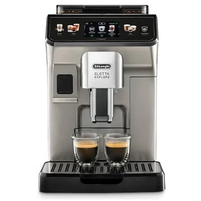 Delonghi Eletta Explore Titanium Fully Automatic Coffee Machine • $1480