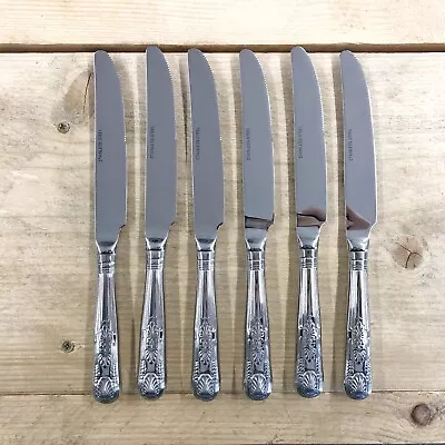 £10.95 • Buy 6 X Hotel Quality Parish Hollow Handle Dessert Knives - Kings Pattern