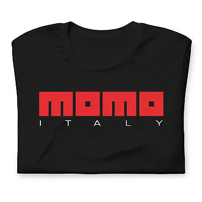 Momo Wheel Logo Men & Women T-Shirt S-5XL • $19.99