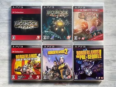 SONY PS3  Bioshock 2K Collection & 2 & Infinite & Borderlands Set From Japan • $109.71