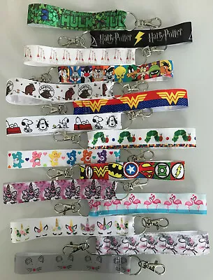 £3.75 • Buy Keyring Ribbon Wrist Strap- Little Pony/ Hello Kitty/ Owl / Minions / Superhero