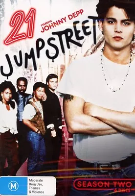 21 Jump Street: Season Two DVD (Region 4) NEW Johnny Depp 6 Disc Set • $12.13