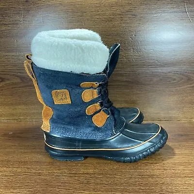 LaCrosse Winter Insulated Duck Boots Suede Fiberglass Shank Women's Size 7 • £19.28