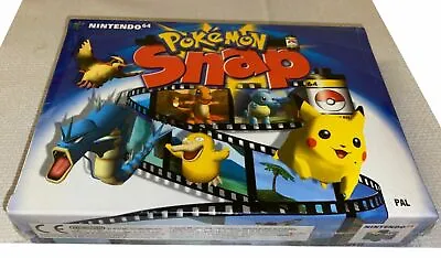 Pokémon Snap Nintendo 64 N64 New Factory Sealed New Sealed Gig Pal UK Red • £657.40