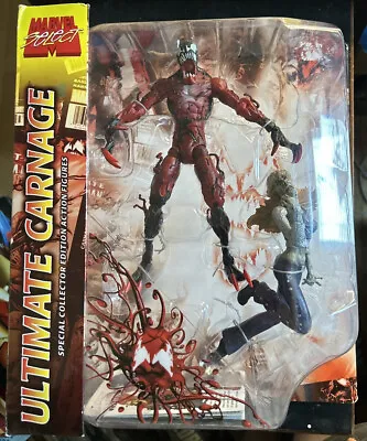 🔥Diamond Select Marvel🔥ULTIMATE CARNAGE🔥8  Action Figure🔥Spider-Man 2005 NEW • $74.99