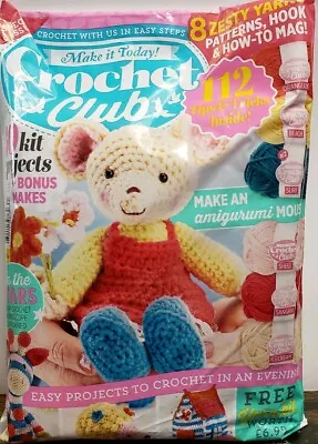 $29.99 • Buy Make It Today Crochet Club Issue 44 Yarns Patterns Amigurumi FREE SHIPPING CB