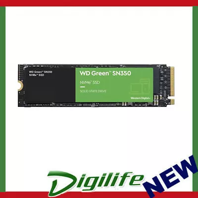 Western Digital WD Green SN350 2TB M.2 NVMe SSD 3200MB/s 3000MB/s R/W 340K/380K  • $237