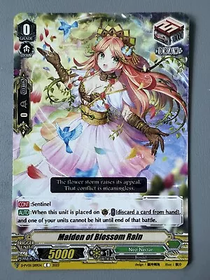 Cardfight Vanguard Maiden Of Blossom Rain (neo Nectar Sentinel) D-pv01/289en C • $3