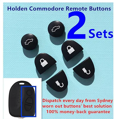 2 Sets Key Remote Buttons Holden Commodore Key Buttons VS VZ WH WK WL VT VX VY • $4.40