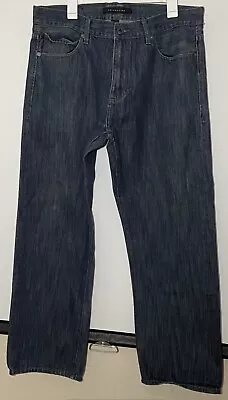 SeanJohn NY Straight Relaxed Fit Denim Blue Jeans Men’s Size 38  100%cotton • $6.99