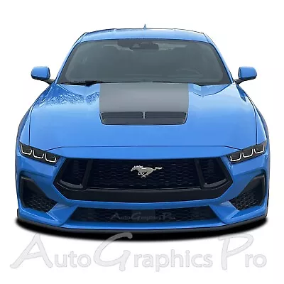 2024 2025 Ford Mustang GT And Ecoboost Decal VAST Hood Graphics Stripes Decals • $161.98