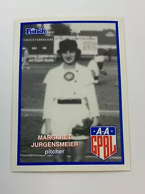 Fritsch AAGPBL Baseball Singles: #277 Margaret Jurgensmeier • $4.25