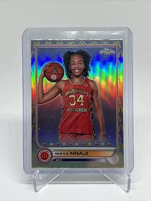 2022 Topps Chrome McDonald’s All American Maya Nnaji Arches SP • $3.99