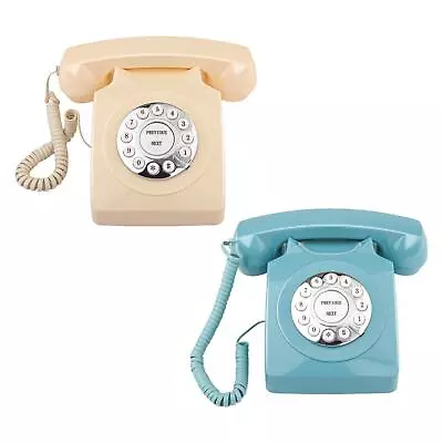 Guest Book Wedding Phone Recorder Desk Phone Decorative Retro Style Landline • £113.70