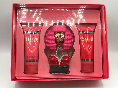 Minajesty Nicki Minaj Women 3pc Set Parfum Spray 3.4 Oz Lotion And Shower Gel • $49.95