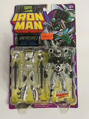 Toy Biz Marvel Comics 1996 IRON MAN WAR MACHINE 2 Action Figure NEW MOC • $24.99