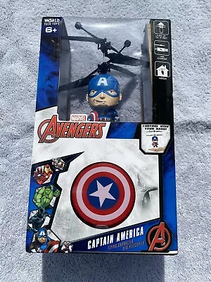 Captain America Flying Character UFO Helicopter - New & Unopened • $14