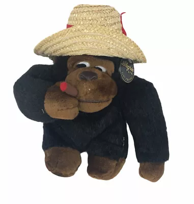 Algeria By P.M.I Gorilla 9” Plush Straw Hat • $13.01