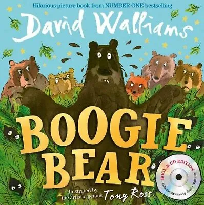 Boogie BearDavid Walliams Tony Ross- 9780008172831 • £3.26