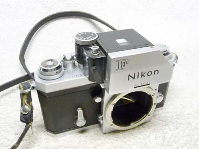 NICE Vintage NIKON F Photomic 35mm SLR Film Camera Body.  Works Great • $99.95