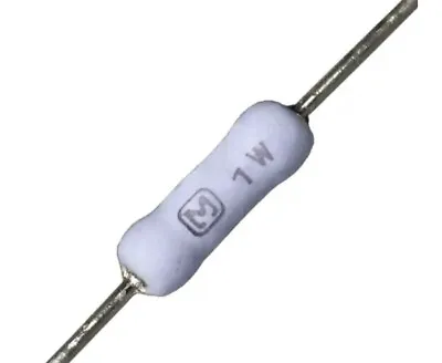 2 Pcs ERG-1SJ471 470 Ohm 1 Watt Metal Oxide  Resistors. • $1.03