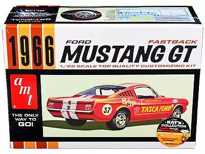 Skill 2 Model Kit 1966 Ford Mustang GT Fastback 1/25 Scale Model • $74.95