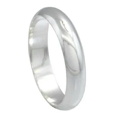 5mm Men & Women Sterling Silver High DOME Wedding Band Thumb / Toe Ring  • $15.99