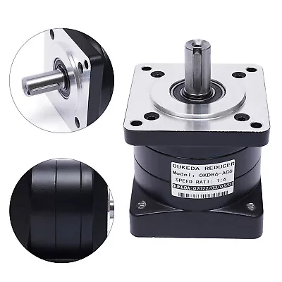 Planetary Gearbox Gear Head Speed Reducer For CNC Nema34 Stepper Motor 3000RPM  • $95