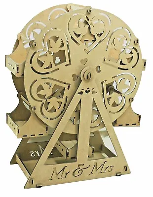 A1269 FERRIS WHEEL CANDY WHEEL Donut  Doughnut Wall Sweet Holder TTV3 SMALL SL • £15.58