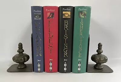 Complete (#1-4) ERAGON INHERITANCE CYCLE Series Set HARDCOVER Paolini • $42.99