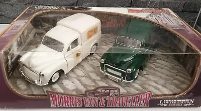 Saico 2pce 1:26 Scale Morris Minor Traveller + Morris Minor Van Colemans Mustard • $1.22