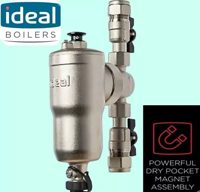 Ideal 222971 22mm Heating System Filter Kit • £85.99