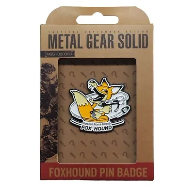 Metal Gear Solid FOXHOUND Limited Edition Pin Badge • £9.99
