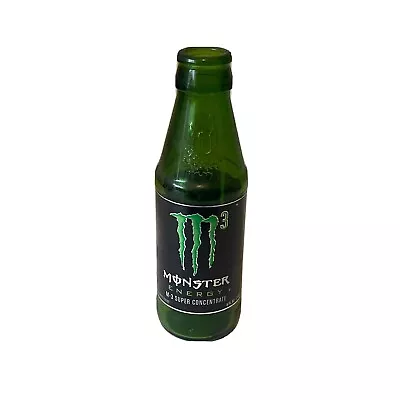 Monster Energy M3 Glass Bottle Empty Rare Collectible • $30