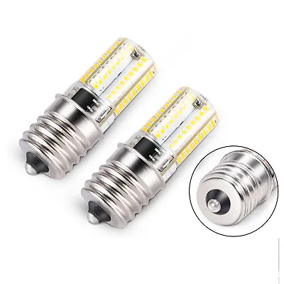 2x E17 LED Bulb Microwave Oven Light Dimmable Natural White 6000K Light Quality • $7.58