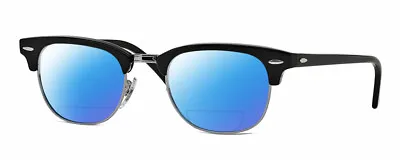 Ray-Ban RX5154 Unisex Designer Polarized BIFOCAL Sunglasses In Black Silver 51mm • $169.95